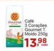 Rossi Supermercado Cafe 3 Coracoes Gourmet T. Moido 250g oferta