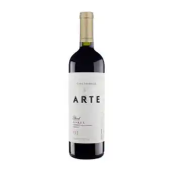 Mercadinhos São Luiz Vinho tinto casa valduga arte fruite brasileiro 750ml oferta