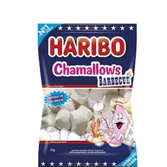 Marshmallow haribo 80g barbecue