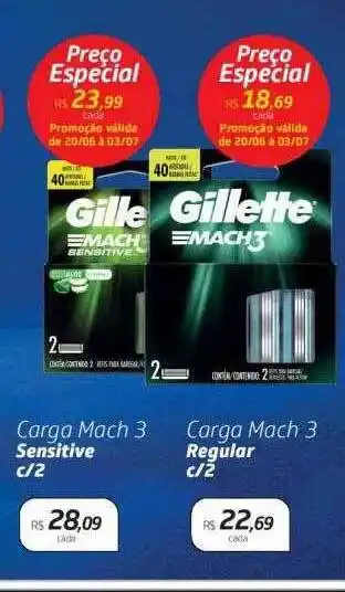 Drogal Carga Mach 3 Sensitive C- 2 Carga Mach 3 Regular C- 2 oferta