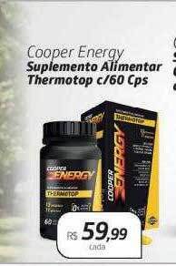 Drogal Cooper Energy Suplemento Alimentar Thermotop C- 60 Cps oferta