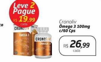 Drogal Cronoliv ômega 3 100mg C 60 Cps oferta