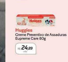 Drogal Huggies Creme Preventivo De Assaduras Supreme Care oferta