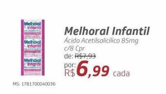 Drogal Melhoral Infantil oferta