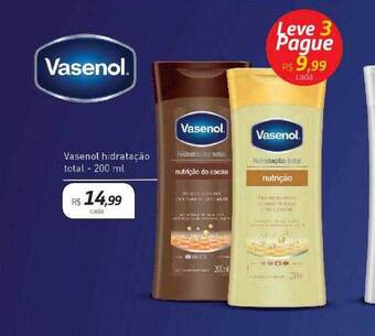 Drogal Vasenol Hidratação Total oferta