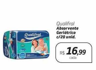 Drogal Qualifral Absorvente Geriátrico C- 20 oferta