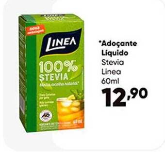 Zaffari Adoçante Liquido Stevia Linea oferta