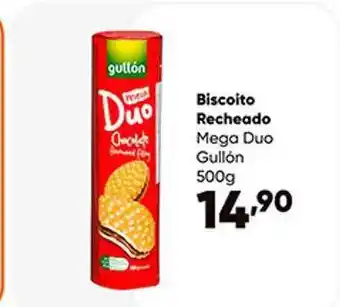 Zaffari Biscoito Recheado Mega Duo Gullón oferta