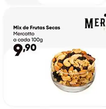 Zaffari Mix De Frutas Secas Mercatto oferta