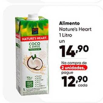 Zaffari Alimento Nature's Heart oferta