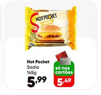 Zaffari Hot Pocket Sadia oferta