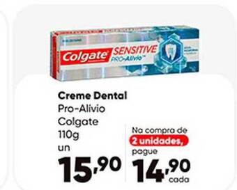 Zaffari Creme Dental Pro-alivio Colgate oferta