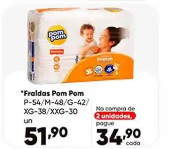 Zaffari Fraldas Pom Pom oferta