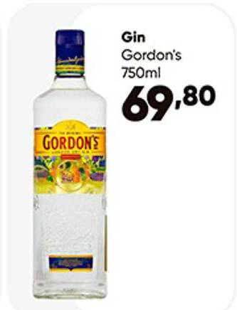 Zaffari Gin Gordon's oferta