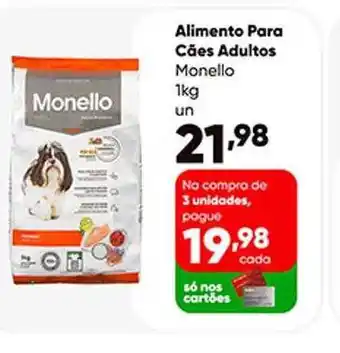 Alimento Para Cães Adultos Monello