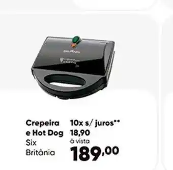 Crepeira E Hot Dog Six Britânia