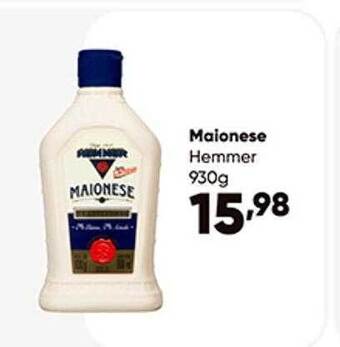 Zaffari Maionese Hemmer oferta