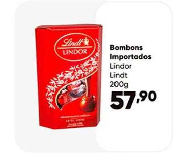Zaffari Bombons Importados Lindor Lindt oferta