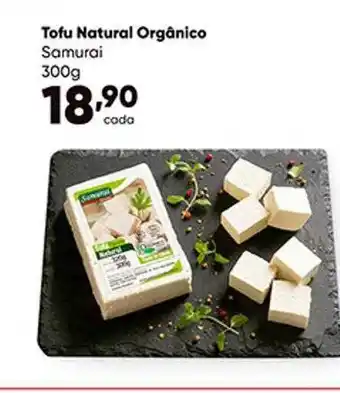 Zaffari Tofu Natural Orgânico Samurai oferta