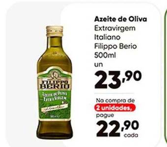 Zaffari Azeite De Oliva Extravirgem Italiano Filippo Berio oferta