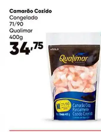Camarão Cozido Congelado Qualimar