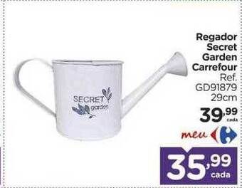 Carrefour Regador Secret Garden Carrefour oferta