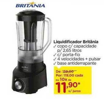 Carrefour Liquidificador Britânia oferta