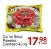 Rossi Supermercado Carne Seca Paineira Dianteiro 400g oferta
