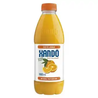 Suco de laranja integral 100% fruta sem açúcar xandô 900ml