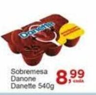 Rossi Supermercado Sobremesa Danone Danette 540g oferta