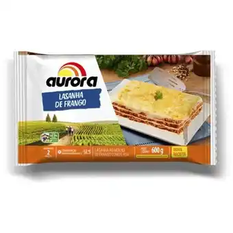 Supermercado Bergamini Lasanha de frango aurora 600g oferta