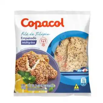 Big Box Filé de tilápia empanado copacol multigrãos 400g oferta