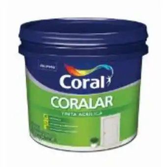 Ferreira Costa Tinta acrílica fosco econômica 15l coralar branco neve - coral  oferta