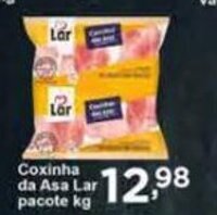 Rossi Supermercado Coxinha da asa Lar pacote 1kg oferta