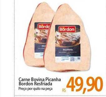 Atacadão Carne Bovina Picanha Bordon Resfriada oferta