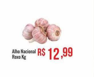 Mart Minas Alho Nacional Roxo Kg oferta