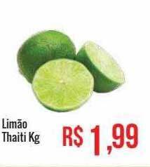 Mart Minas Limão Thaiti Kg oferta