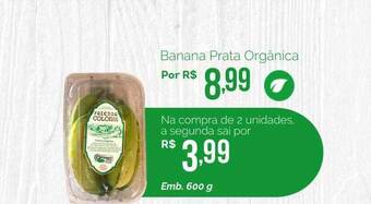Oba Hortifruti Banana Prata Orgânica oferta
