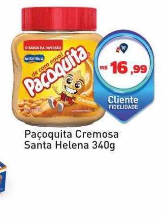 Tonin Superatacado Paçoquita Cremosa Santa Helena oferta
