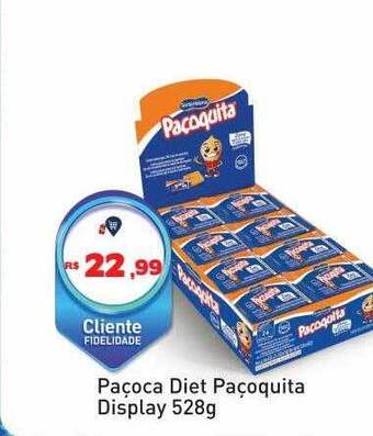 Paçoca Diet Paçoquita Display