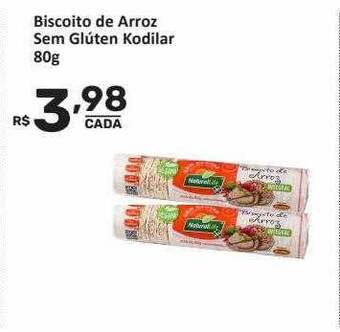 Super Luna Biscoito De Arroz Sem Gluten Kodilar oferta