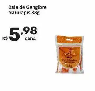 Bala De Gengibre Naturapis