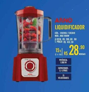 Zema Arno Liquidificador oferta