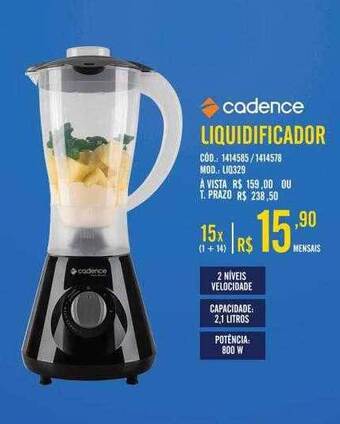 Zema Cadence Liquidificador oferta