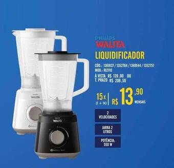 Zema Philips Walita Liquidificador oferta