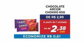Bahamas Mix Chocolate Arcor Chokko oferta