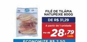 Bahamas Mix Filé De Tilápia Natupeixe oferta