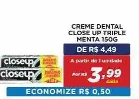 Bahamas Mix Creme Dental Close Up Triple Menta oferta
