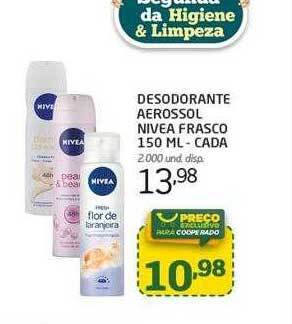 Cooper Desodorante Aerossol Nivea Frasco Cada oferta