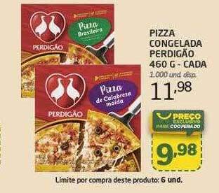 Cooper Pizza Congelada Perdigão Cada oferta